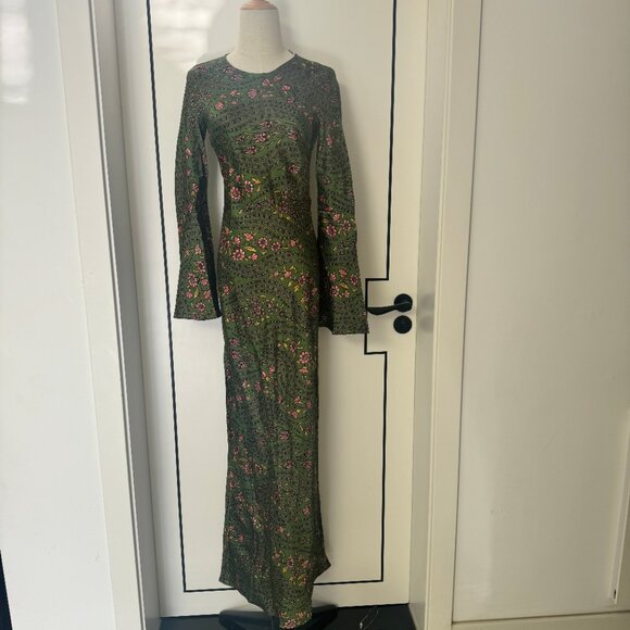 Veronica Beard Gemma floral silk-blend maxi dress - Picture 4 of 13